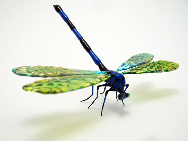 Dragonfly for Kuun, glass dragonfly by Wesley Fleming