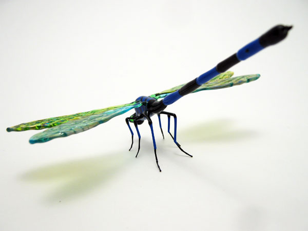 Dragonfly for Kuun, glass insect by Wesley Fleming