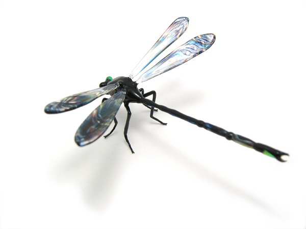 Dragonfly, glass dragonfly by Wesley Fleming