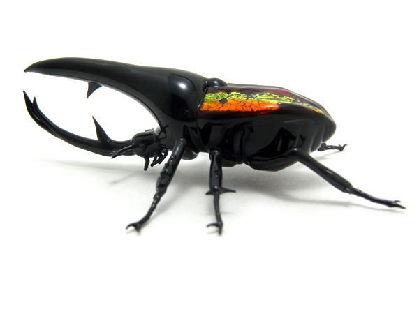 Hercules Beetle, glass bug by Wesley Fleming