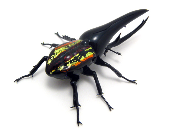 Hercules Beetle, glass beetle by Wesley Fleming