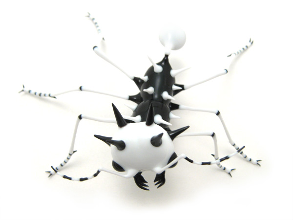 Swarm Trooper, glass bug by Wesley Fleming