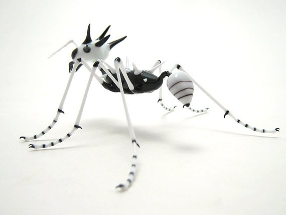 Swarm Trooper, glass leafcutter ant by Wesley Fleming