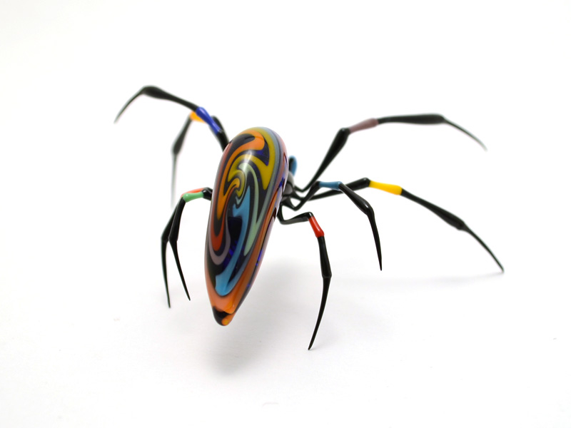 Joseph and his Amazing Technicolor Dreamcoat, glass spider by Wesley Fleming