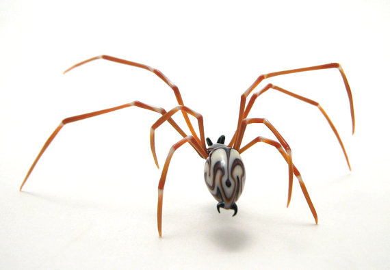 Zulu Spider, glass spider by Wesley Fleming